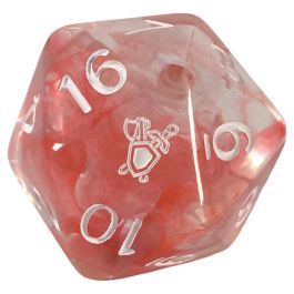 d20 Single 30mm Diffusion Fighter's Resolve with symbol