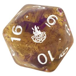 d20 Single 30mm Diffusion Warlock's Pact with symbol