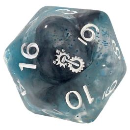 d20 Single 30mm Diffusion Artificer's Ingenuity with symbol