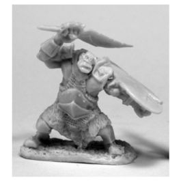 Bones: Orc Slicer (Scimitar & Shield) W3