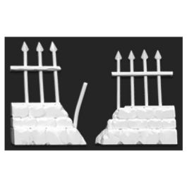 Bones: Graveyard Ruined Fences (2)