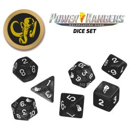 Power Rangers Role Playing Game Dice Set: Black