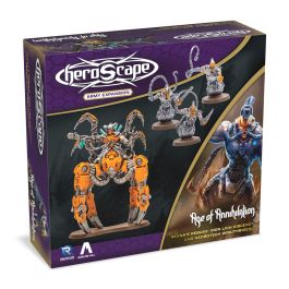 Heroscape: Revna's Rebuke: Iron Lich  Viscerot & Necrotech Wraithriders Army Expansion