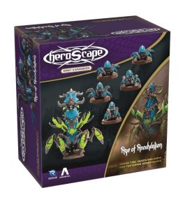 Heroscape: Rising Tide: Queen Maladrix and Festering Honor Guard Army Expansion