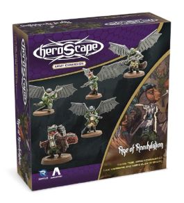Heroscape: Rising Tide: Wing Commander Tuck Harrigan and Vorid Glidestrikers Army Expansion
