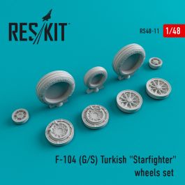 Res/Kit F-104 (G/S) Turkish 'Starfighter' wheels set