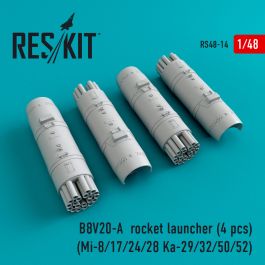 Res/Kit B8V20-_ rocket launcher (4 pcs) (Mi-8/17/24/28 Ka-29/32/50/52)
