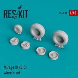 Res/Kit Mirage III (B,C) wheels set