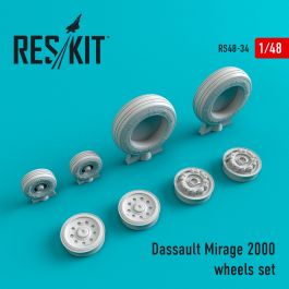 Res/Kit Dassault Mirage 2000 wheels set