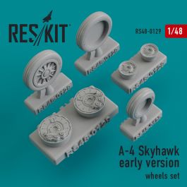 Res/Kit A-4 Skyhawk early version wheels set