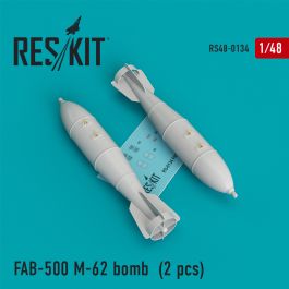Res/Kit FAB-500 M-62 bomb (2 pcs) (Su-17, Su-22, Su-24, Su-25, Su-30, Su-34)