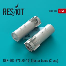 Res/Kit RBK-500-375 __-10 Cluster bomb (2 pcs) Su-17, Su-24, Su-25, Su-34, MiG-21, MiG-27