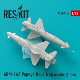 Res/Kit AGM-142 Popeye Have Nap missile (2 pcs) (F-4, F-15, F-16, F-111)