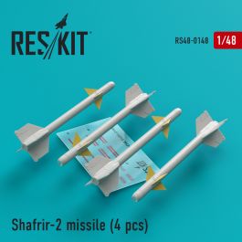 Res/Kit Shafrir-2 missile (4 pcs) (Mirage 3C, Mirage 3CJ, Super Mystre)