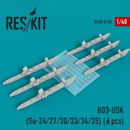 Res/Kit BD3-USK Racks (Su-24/27/30/33/34/35) (6 pcs)