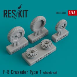 Res/Kit F-8 Crusader Type 1 wheels set