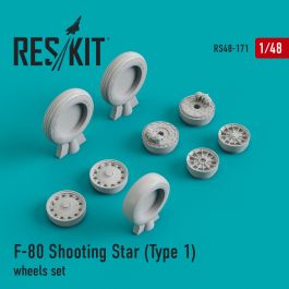 Res/Kit F-80 Shooting Star (Type 1) wheels set