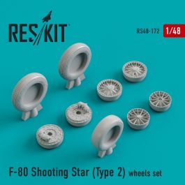 Res/Kit F-80 Shooting Star (Type 2) wheels set