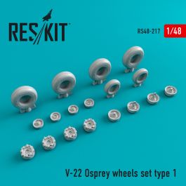 Res/Kit V-22 Osprey Type 1 wheels set
