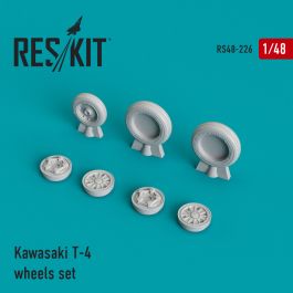 Res/Kit Kawasaki T-4 wheels set
