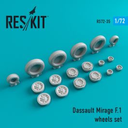 Res/Kit Dassault Mirage F.1 wheels set