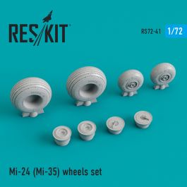 Res/Kit Mi-24 (Mi-35) wheels set