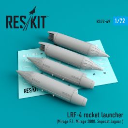 Res/Kit LRF-4 rocket launcher (4 pcs) (Mirage F.1, Mirage 2000, Sepecat Jaguar )