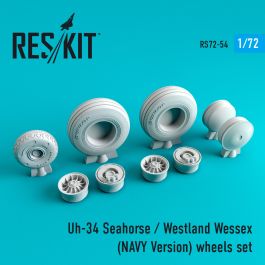 Res/Kit Uh-34 Seahorse / Westland Wessex (NAVY Version) wheels set