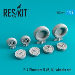 Res/Kit F-4 Phantom II (B, N) wheels set