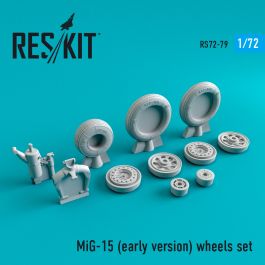 Res/Kit MiG-15 (early version) wheels set
