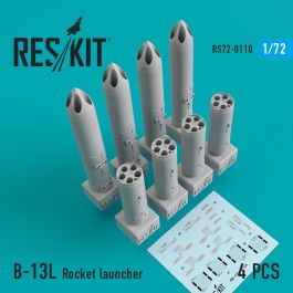 Res/Kit B-13L Rocket launcher (4 pcs) (Su-17/24/25/30/34, MiG-27/29, YAK-130)