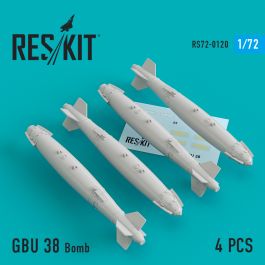 Res/Kit GBU 38 Bomb (4 pcs) (A-10, F-16, F-15,F-22, F-35)