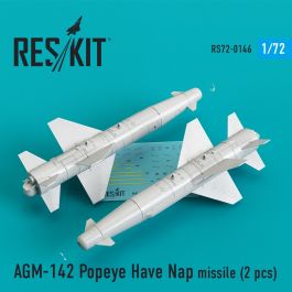 Res/Kit AGM-142 Popeye Have Nap missile (2 pcs) (F-4, F-15, F-16, F-111)