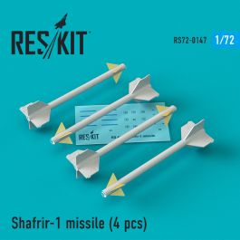 Res/Kit Shafrir-1 missile (4) pcs (Mirage 3C, Mirage 3CJ, Vautour II)