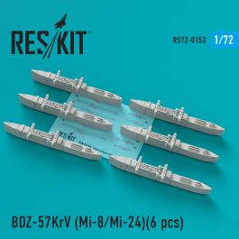 Res/Kit BD3-57KrV Racks (6 pcs) (Mi-8/Mi-24)