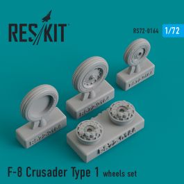 Res/Kit F-8 Crusader Type 1 wheels set