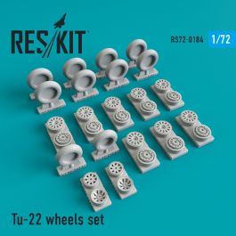 Res/Kit Tu-22 wheels set