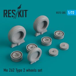 Res/Kit Me.262 Type 2 wheels set
