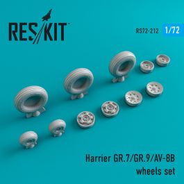 Res/Kit Harrier GR.7/GR.9/AV-8B wheels set