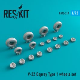 Res/Kit V-22 Osprey Type 1 wheels set