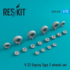 Res/Kit V-22 Osprey Type 2 wheels set