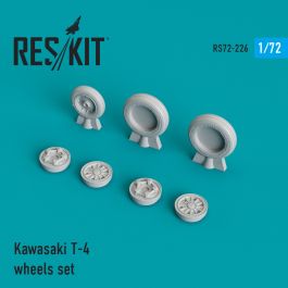 Res/Kit Kawasaki T-4 wheels set