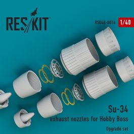Res/Kit Su-34 exhaust nozzles for Hobby Boss