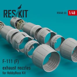 Res/Kit F-111 (F) exhaust nozzles for HobbyBoss Kit