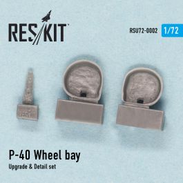 Res/Kit P-40 D,E.F,K,M,N Wheel bay