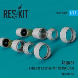 Res/Kit Jaguar exhaust nozzles for Hobby Boss