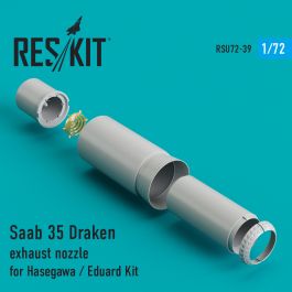 Res/Kit Saab 35 Draken exhaust nozzle for Hasegawa / Revell Kit