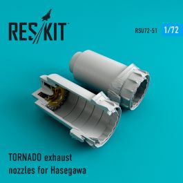 Res/Kit TORNADO exhaust nozzles for Hasegawa