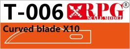 RPG Curved Blade x10 pieces