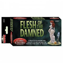 Fast Pallet Paint Set: Flesh of the Damned - Undead Skintones (6 Colors)